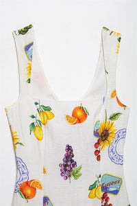 Amanda Fruit Dress
