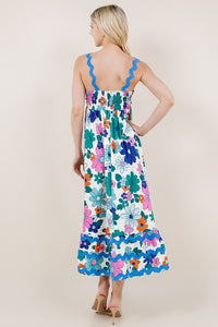 Bennett Multi Color Flower Print Dress