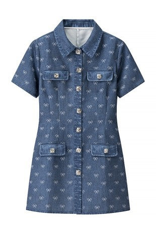 Emma Denim Dress - The Look By Lucy