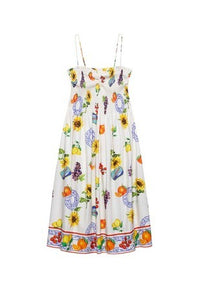 Gemma Fruit Print Dress