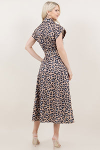 Gina Leopard Print Dress - The Look By Lucy