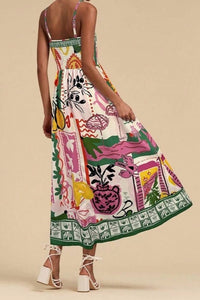 Lola Multi Printed Dress