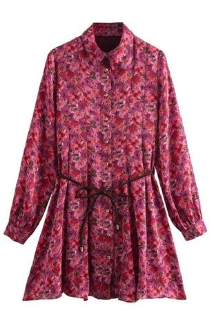 Molly Pink Dress - The Look By Lucy