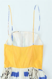 Sunny Yellow Fruit Dress